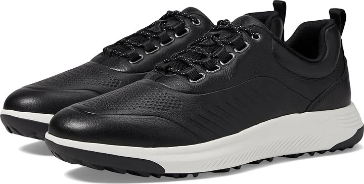 Johnston & Murphy Amherst Gl1 Luxe Hybrid Men's Shoes Black Waterproof Full Grain : 12 M (D), Leather