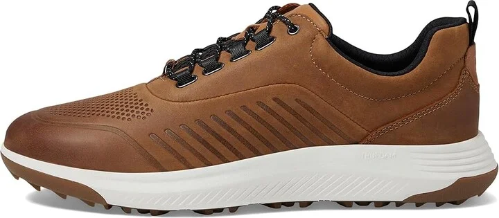 Johnston & Murphy Amherst Gl1 Luxe Hybrid Men's Shoes Tan Oiled Waterproof Full Grai : 9.5 M (D), Leather - Image 6