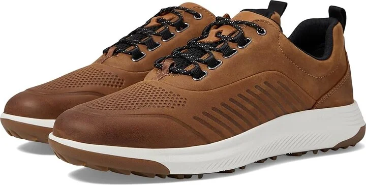 Johnston & Murphy Amherst Gl1 Luxe Hybrid Men's Shoes Tan Oiled Waterproof Full Grai : 9.5 M (D), Leather