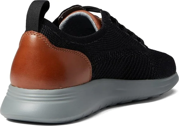 Johnston & Murphy Amherst Knit U Throat Men's Shoes Black Knit : 9 M (D), Textile/Leather - Image 4