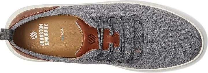 Johnston & Murphy Anders Knit U-Throat Men's Lace-up Boots Gray : 11.5 M (D), Leather - Image 2