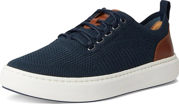 Johnston & Murphy Anders Knit U-Throat Men's Lace-up Boots Navy : 10 M (D), Leather - Image 5