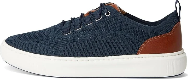 Johnston & Murphy Anders Knit U-Throat Men's Lace-up Boots Navy : 10 M (D), Leather - Image 6