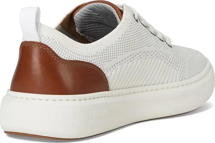 Johnston & Murphy Anders Knit U-Throat Men's Lace-up Boots White : 8.5 M (D), Leather - Image 4