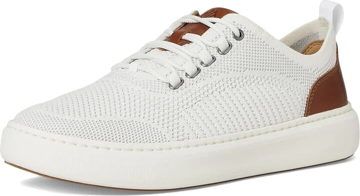 Johnston & Murphy Anders Knit U-Throat Men's Lace-up Boots White : 8.5 M (D), Leather - Image 5