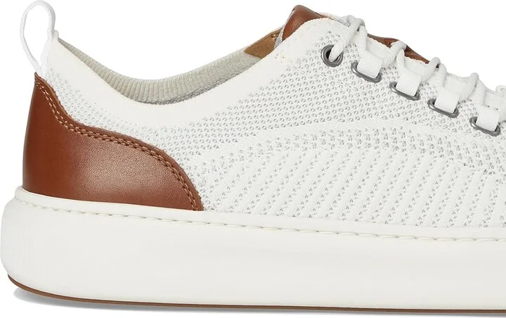 Johnston & Murphy Anders Knit U-Throat Men's Lace-up Boots White : 8.5 M (D), Leather - Image 7
