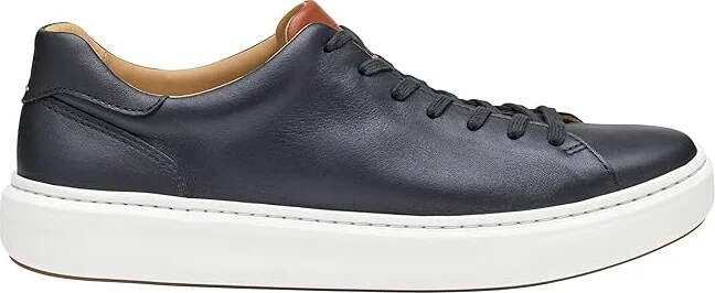 Johnston & Murphy Anders Lace-To-Toe Men's Shoes Black Full Grain : 8.5 M (D), Leather - Image 7
