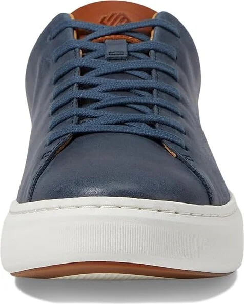 Johnston & Murphy Anders Lace-To-Toe Men's Shoes Navy Full Grain : 9 M (D), Leather - Image 5