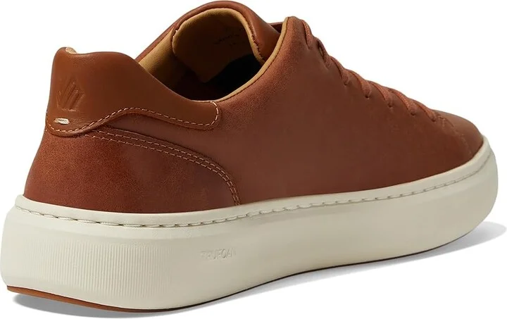 Johnston & Murphy Anders Lace-To-Toe Men's Shoes Tan Full Grain : 10 M (D), Leather - Image 4