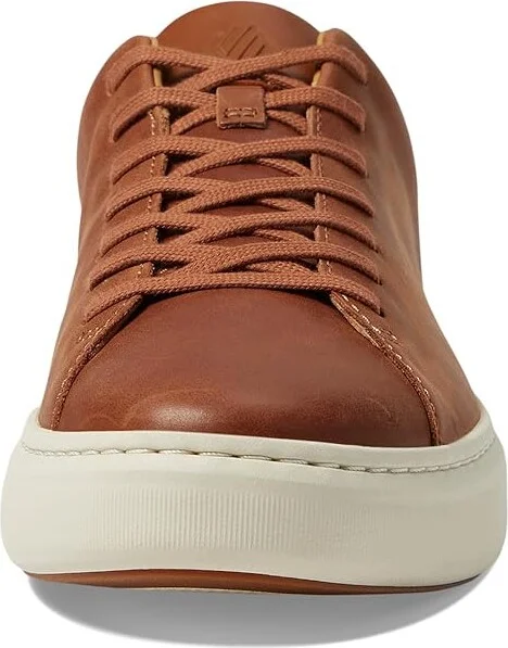Johnston & Murphy Anders Lace-To-Toe Men's Shoes Tan Full Grain : 10 M (D), Leather - Image 5