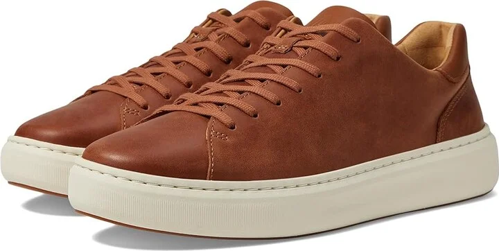 Johnston & Murphy Anders Lace-To-Toe Men's Shoes Tan Full Grain : 10 M (D), Leather