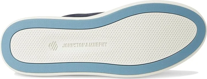 Johnston & Murphy Anders Moc Toe Slip-on Men's Slip on Shoes Navy Nubuck : 10 M (D) - Image 3