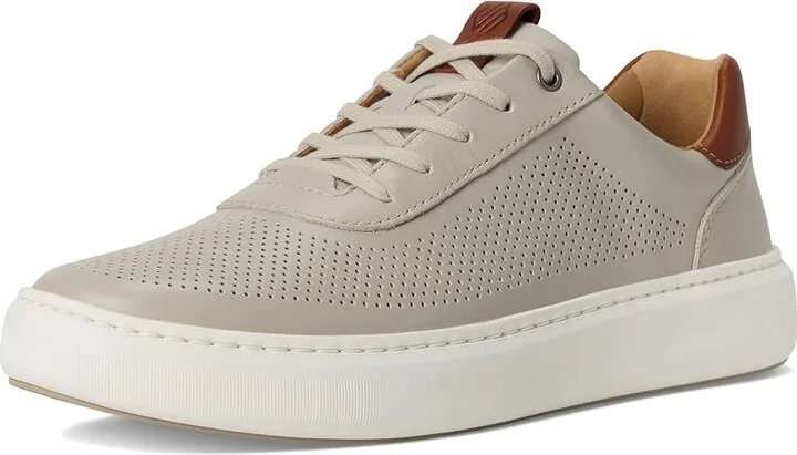 Johnston & Murphy Anders Perfed U-Throat Men's Shoes Beige : 9.5 M (D), Leather/Rubber - Image 5
