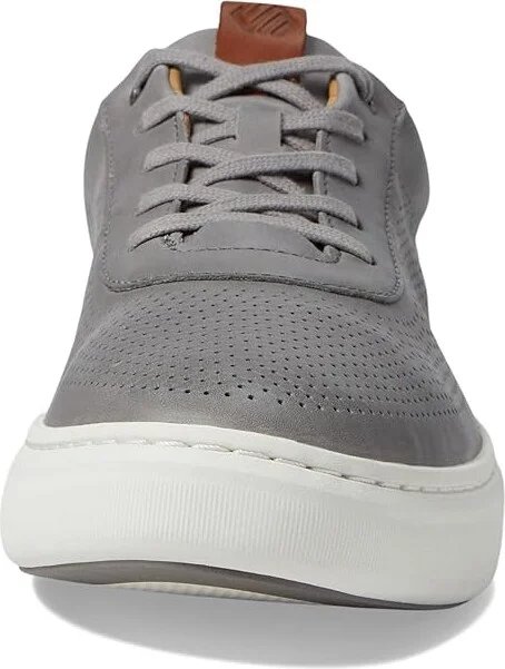 Johnston & Murphy Anders Perfed U-Throat Men's Shoes Gray Full Grain : 13 M (D), Leather/Rubber - Image 5