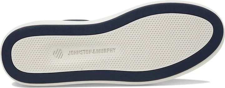 Johnston & Murphy Anders Perfed U-Throat Men's Shoes Navy Full Grain : 13 M (D), Leather/Rubber - Image 3