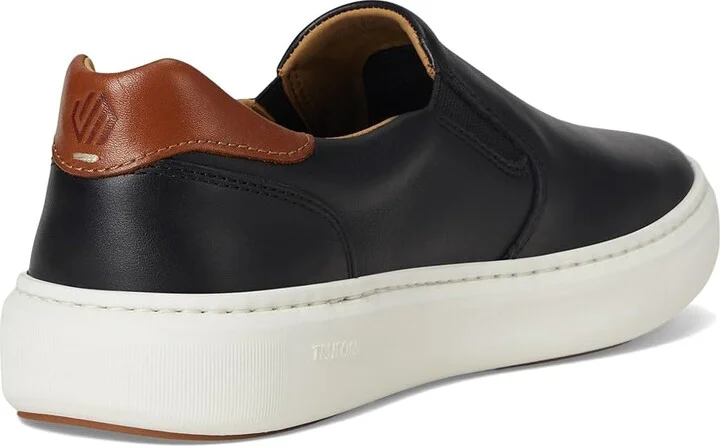 Johnston & Murphy Anders Slip-On Men's Lace-up Boots Black : 11.5 M (D), Leather - Image 4