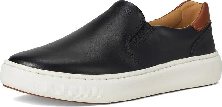 Johnston & Murphy Anders Slip-On Men's Lace-up Boots Black : 11.5 M (D), Leather - Image 5