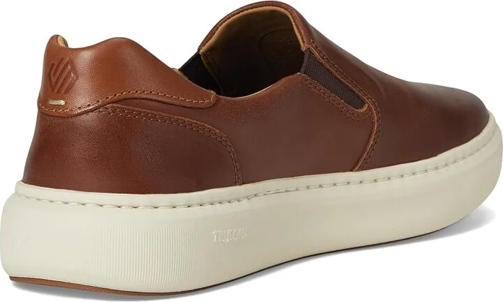 Johnston & Murphy Anders Slip-On Men's Lace-up Boots Tan : 12 M (D), Leather - Image 4
