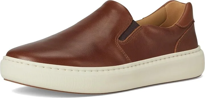 Johnston & Murphy Anders Slip-On Men's Lace-up Boots Tan : 12 M (D), Leather - Image 5