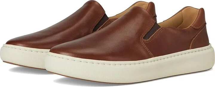 Johnston & Murphy Anders Slip-On Men's Lace-up Boots Tan : 12 M (D), Leather