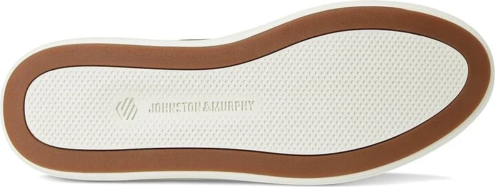 Johnston & Murphy Anders Stretch Lace-To-Toe Men's Slip on Shoes Taupe Nubuck : 11 M (D), Leather - Image 3