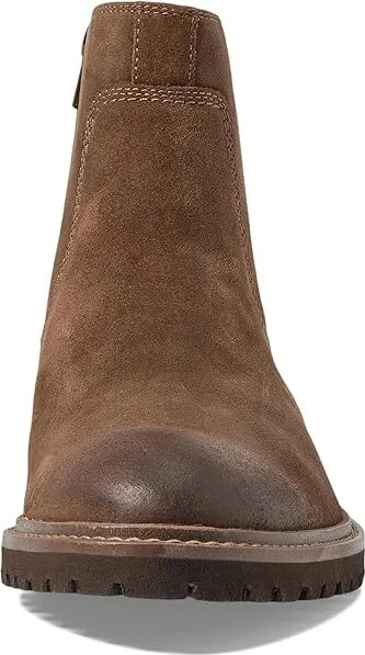 Johnston & Murphy Barrett Zip Boots Men's Boots Brown Waxed Suede : 10 M (D), Leather - Image 2