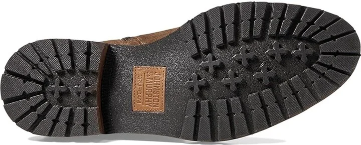 Johnston & Murphy Barrett Zip Boots Men's Boots Brown Waxed Suede : 10 M (D), Leather - Image 3