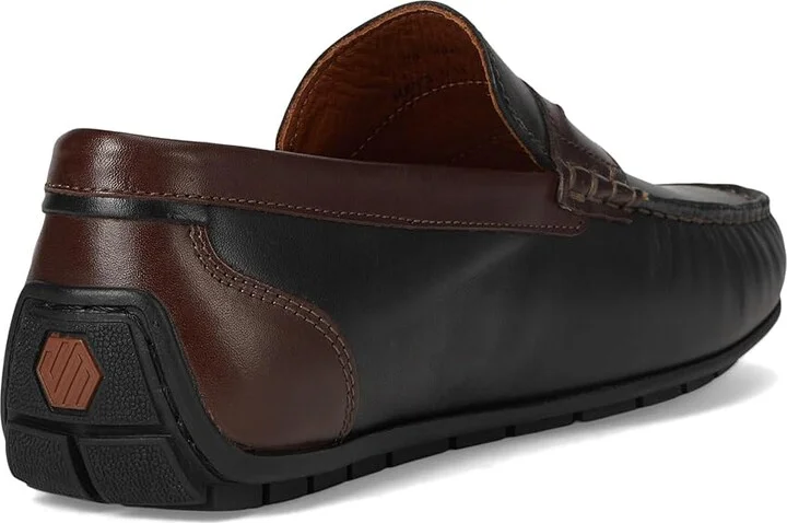 Johnston & Murphy Beck Penny Men's Lace-up Boots Black/Mahogany Full Grain : 12 M (D), Leather - Image 4