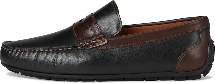 Johnston & Murphy Beck Penny Men's Lace-up Boots Black/Mahogany Full Grain : 12 M (D), Leather - Image 6