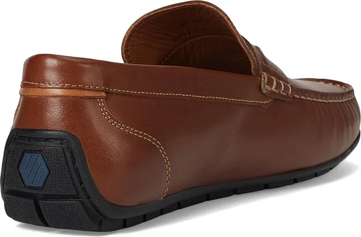 Johnston & Murphy Beck Penny Men's Lace-up Boots Tan Full Grain : 8 M (D), Leather - Image 4