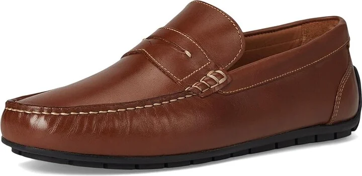 Johnston & Murphy Beck Penny Men's Lace-up Boots Tan Full Grain : 8 M (D), Leather - Image 5