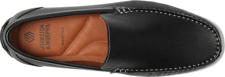 Johnston & Murphy Beck Venetian Men's Lace-up Boots Black Full Grain : 8.5 M (D), Leather - Image 2