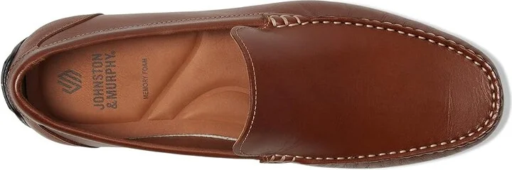 Johnston & Murphy Beck Venetian Men's Lace-up Boots Tan Full Grain : 8.5 M (D), Leather - Image 2
