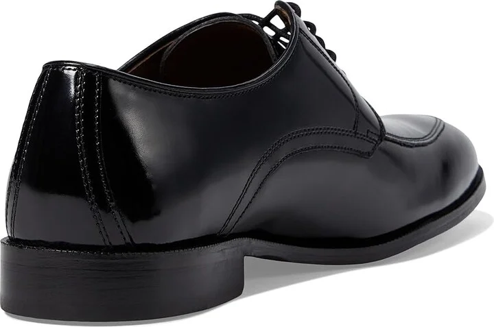 Johnston & Murphy Bradford Dress Moc Oxford Men's Lace Up Moc Toe Shoes Black Brush-Off : 8.5 D (M), Leather - Image 5
