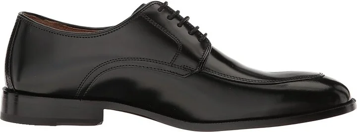 Johnston & Murphy Bradford Dress Moc Oxford Men's Lace Up Moc Toe Shoes Black Brush-Off : 8.5 D (M), Leather - Image 8