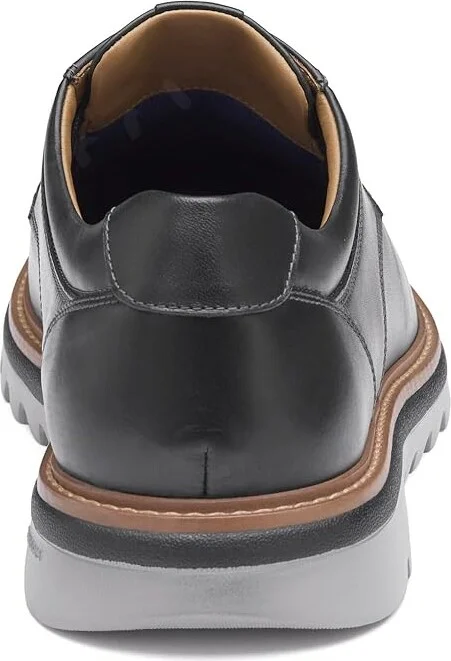 Johnston & Murphy Braydon Plain Toe Men's Lace-up Boots Black : 8.5 M (D), Leather - Image 4