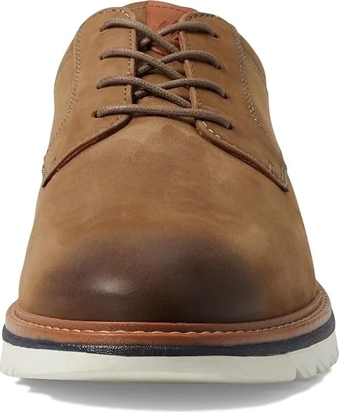 Johnston & Murphy Braydon Plain Toe Men's Lace-up Boots Dark Taupe : 8 M (D), Leather - Image 5