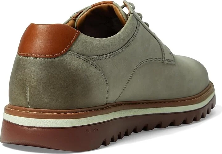 Johnston & Murphy Braydon Plain Toe Men's Lace-up Boots Grey : 10 M (D), Leather - Image 4