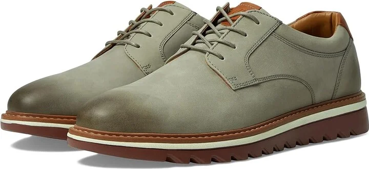 Johnston & Murphy Braydon Plain Toe Men's Lace-up Boots Grey : 10 M (D), Leather