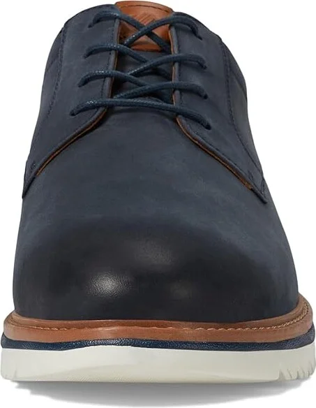 Johnston & Murphy Braydon Plain Toe Men's Lace-up Boots Navy Oiled Nubuck : 10.5 M (D), Leather - Image 5