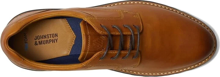 Johnston & Murphy Braydon Plain Toe Men's Lace-up Boots Tan : 8.5 M (D), Leather - Image 2