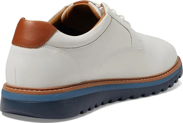 Johnston & Murphy Braydon Plain Toe Men's Lace-up Boots White Nubuck : 10.5 M (D), Leather - Image 4