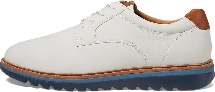 Johnston & Murphy Braydon Plain Toe Men's Lace-up Boots White Nubuck : 10.5 M (D), Leather - Image 6