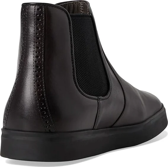 Johnston & Murphy Brody Chelsea Boots Men's Boots Black Calfskin : 12 M (D), Leather/Rubber - Image 4