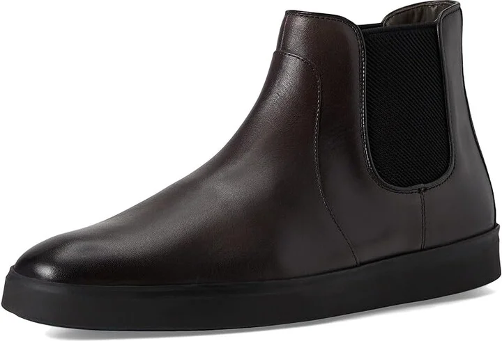 Johnston & Murphy Brody Chelsea Boots Men's Boots Black Calfskin : 12 M (D), Leather/Rubber - Image 5