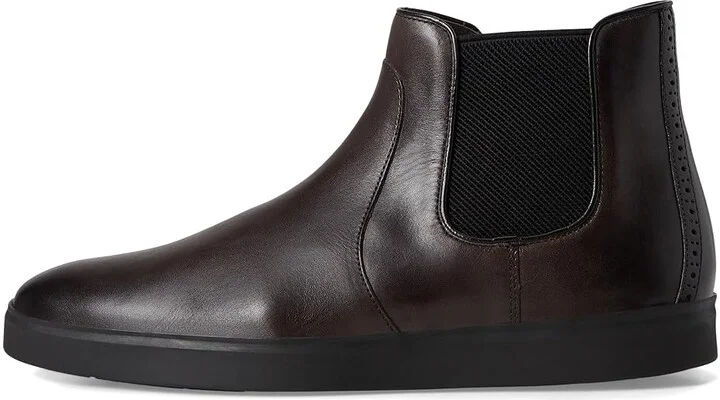 Johnston & Murphy Brody Chelsea Boots Men's Boots Black Calfskin : 12 M (D), Leather/Rubber - Image 6