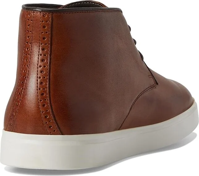 Johnston & Murphy Brody Chukka Men's Boots Brown Hand-Stained Calfskin : 11 M (D), Leather/Rubber - Image 4