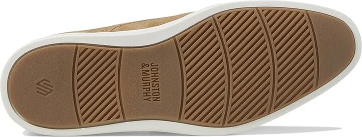 Johnston & Murphy Brody Plain Toe Men's Shoes Taupe Suede : 10 M (D), Leather - Image 3