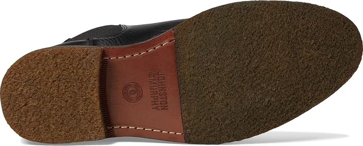 Johnston & Murphy Calder Chelsea Boots Men's Boots Black Tumbled Full Grain : 11 M (D), Leather - Image 3