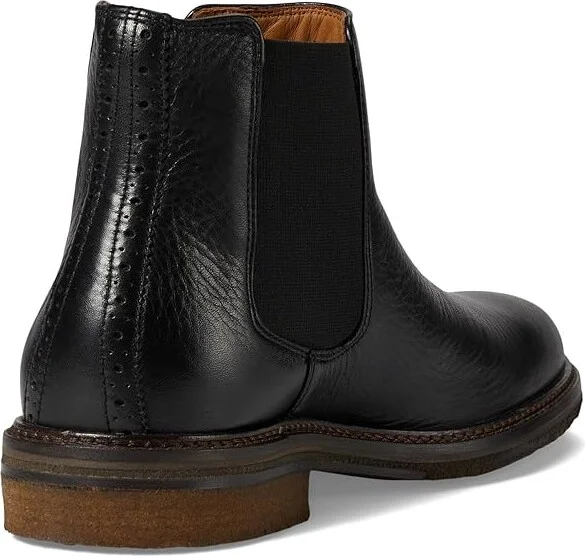 Johnston & Murphy Calder Chelsea Boots Men's Boots Black Tumbled Full Grain : 11 M (D), Leather - Image 4